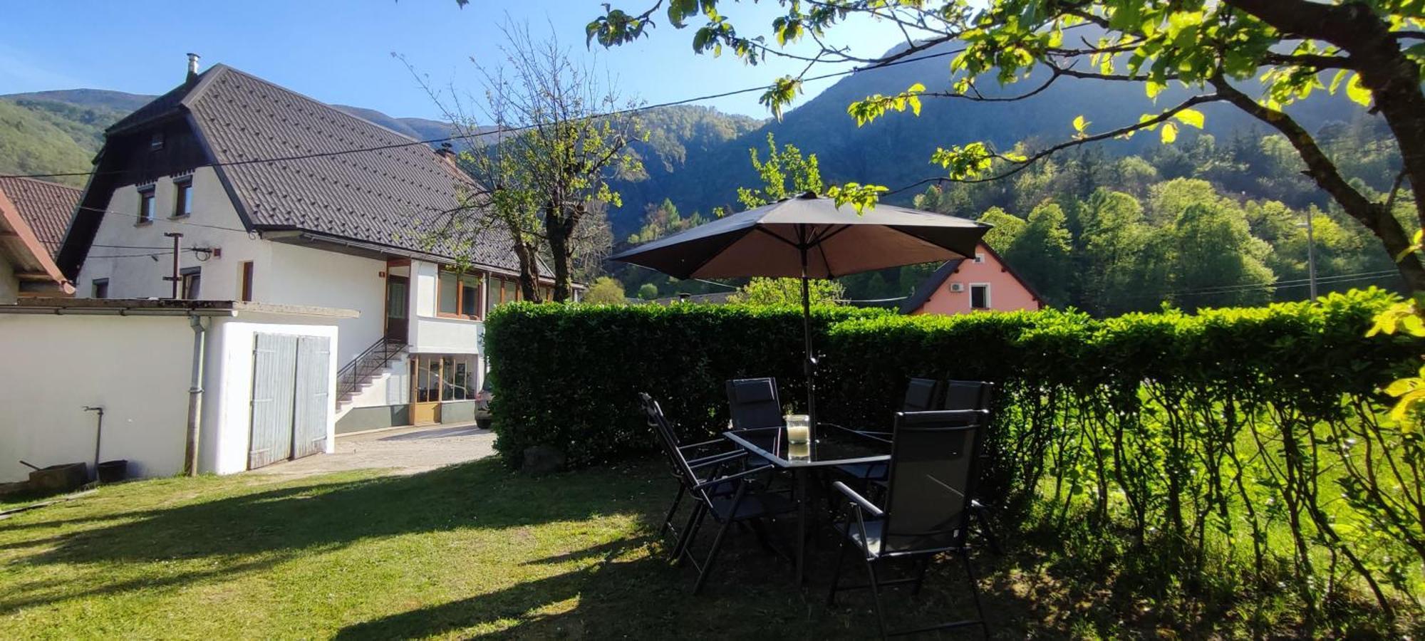 Apartma Soca Oasis Srpenica Εξωτερικό φωτογραφία
